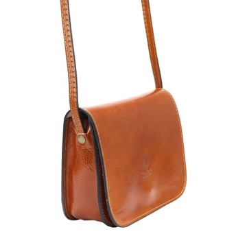 Кожаная красочная дизайнерская женская сумка-мессенджер