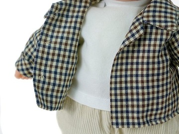 Одежда для куколки ростом 45 см.