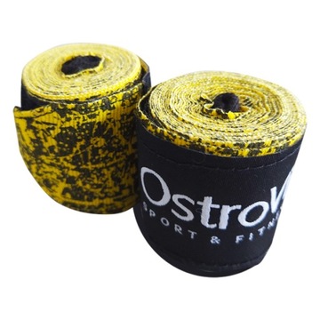 OSTROVIT BANDAŻ BOKSERSKI 2,5M DŁUGOŚCI SZEROKOŚĆ 5cm OWIJKA SPORTY WALKI