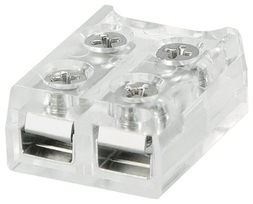 Быстрый разъем для светодиодной ленты COB, двухсторонний винт длиной 10 мм.