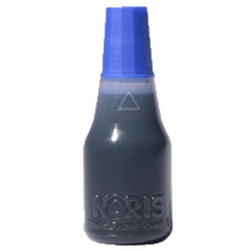 Tusz do stempli Noris bezolejowy 25ml, Niebieski