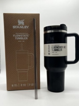 ПРОЧНАЯ ТЕРМОБУТЫЛКА STANLEY WATER CUP 40OZ С РУЧКОЙ И СОЛОМИНКОЙ