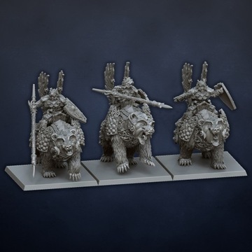 Bear Riders Icekander - Druk 3D