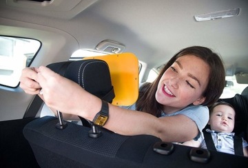 ЖЕЛТОЕ АВТОМОБИЛЬНОЕ ЗЕРКАЛО для КОРОЛЕВСКИХ МОШЕННИКОВ