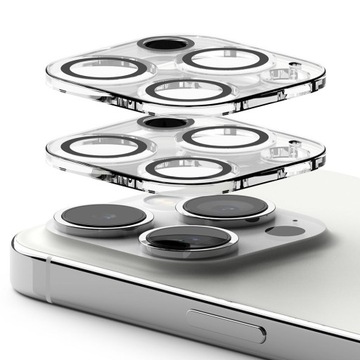 Osłona na wyspę aparatu Ringke do Apple iPhone 15 Pro, osłona, 2 sztuki