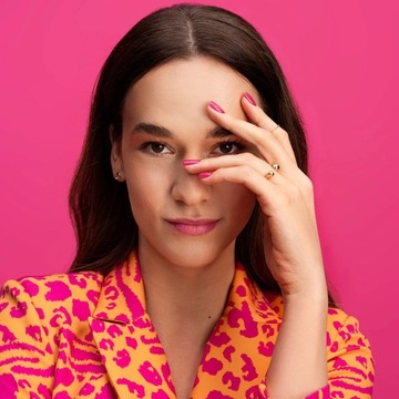 SEMILAC 437 Лак гибридный теплый малиновый 7 мл