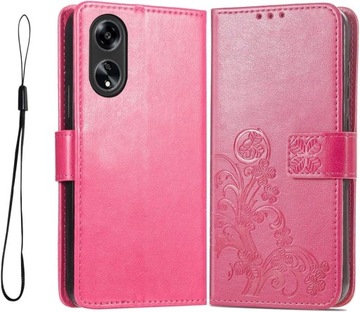 Etui na Oppo A38 4G, pokrowiec z klapką ze skóry TPU/PU, magnetyczne