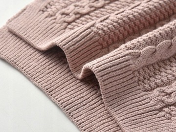 Хлопковый свитер с высоким вырезом 0W1