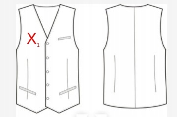 ЖИЛЕТ XS В ПАСТЕЛЬНУЮ ПОЛОСКУ Bonprix