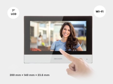 НАБОР ВИДЕОДОМОФОНА HIKVISION DS-KIS703-P / KIT-D2-PL703