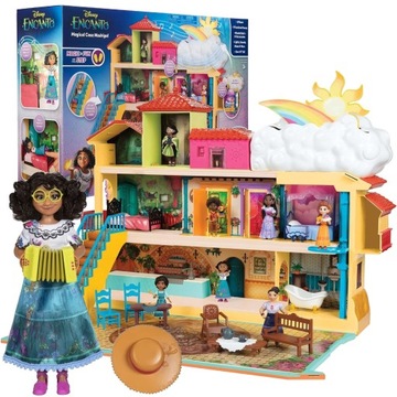 DISNEY DOMEK CASITA ENCANTO 38CM ŚWIATŁO I DŹWIĘK + LALKA MIRABEL MADRIGAL