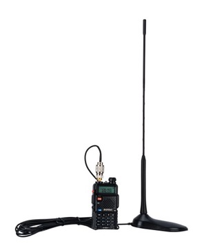 DYSKRETNA ANTENA TEAM TORNADO 45cm 144/430MHz
