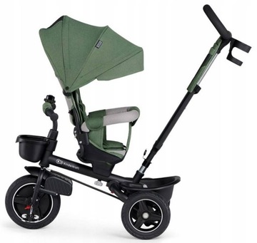 KINDERKRAFT Spinstep rowerek trójkołowy 5w1 pchacz z rączką 9m+ Green