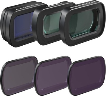 Zaawansowany zestaw 6 filtrów do kamery DJI Osmo Pocket 3, Creative Lens