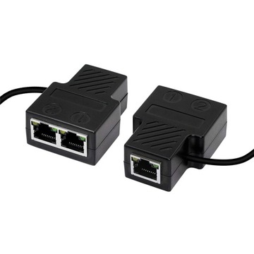 АДАПТЕР Разветвитель 1 на 2x Rj45 Rj 45 UTP FTP