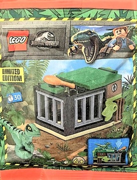 LEGO Jurassic World 122330 Pułapka na Raptora