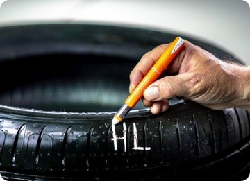 PICA Marker Красный гелевый перманентный маркер