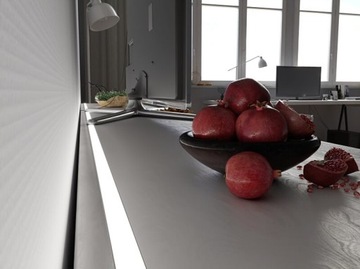 PŁASKI PROFIL ALUMINIOWY LED 1m + szybka do wyboru