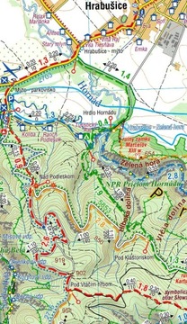 Карта словацкого рая Компас