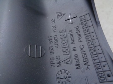 IDEÁLNÍ RÁMEČEK KRYT PŘÍSTROJOVÁ DESKA PORSCHE CAYENNE 7P5 1