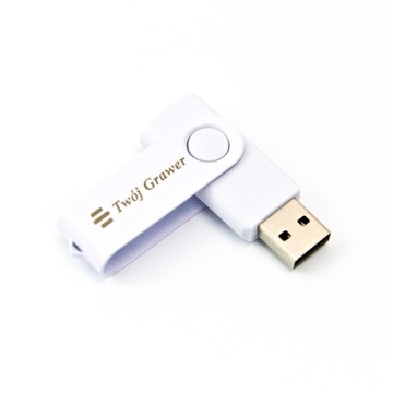 TWISTER pendrive 64 GB z grawerem logo lub tekstu