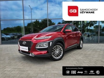 Hyundai Kona I Crossover 1.0 T-GDI 120KM 2017 Hyundai Kona Salon PL, bezwypadkowy, Pakiet Red Benzyna 120KM