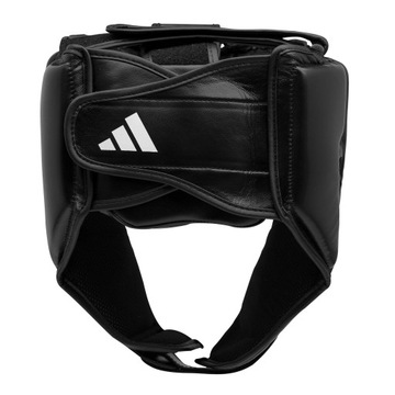 Боксерский шлем Adidas Hybrid 50, черный, размер L