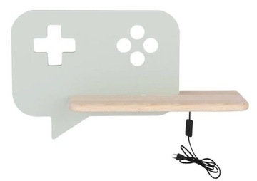 Lampka kinkiet półeczka LED 5W Console Kids Miętow