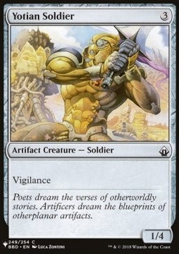 MTG LTR The List Yotian Soldier