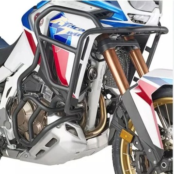 KAPPA ЗАХИСТ / ДУГИ ЗАХИСНІ ПОКРИТТЯ ДВИГУНА HONDA CRF 1100L AFRICA TWIN (20) ЧОРНЕ - ВЕРХНІЙ, 