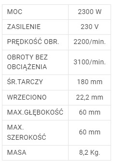 Штроборез Eibenstock EMF 180.2 180 мм 2300 Вт 0672C000