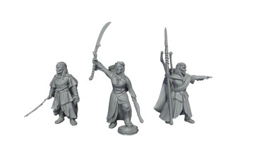 Elven Captains - Wood Elves - 3 Pozy