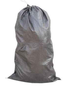 Mocne worki z zaciągiem na GRUZ WĘGIEL EKOGROSZEK 50x80cm 25kg/30kg OBSZYTE