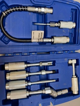 Adapter i zestaw akcesoriów do smarownic 7 szt