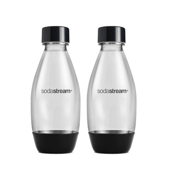 Бутылки Sodastream 2x0,5 л черные для приготовления напитков