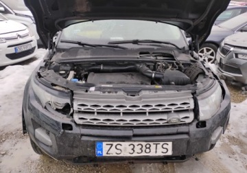 Land Rover Range Rover Evoque I SUV Coupe 2.2 TD4 150KM 2011 Land Rover Range Rover Evoque 2011r, 2.2 Diesel. 4x4. AUTOMAT. Uszkodzony, zdjęcie 4