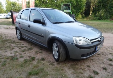 Opel Corsa C 1.2 ECOTEC 75KM 2003 Opel Corsa 1.2ben,klima,centralny zamek,oplacona gotowa do rej. 1.2 75KM, zdjęcie 1