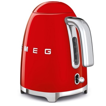 Электрочайник Smeg 2400 Вт 1,7 л красный