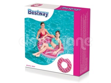 Надувной круг-пончик для плавания XL 107 см BESTWAY