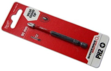 BIT Końcówka udarowa PH2x90mm Shockwave Milwaukee.