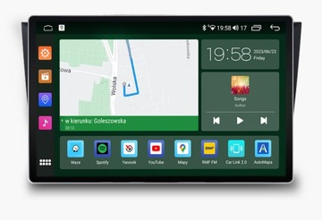 VW GOLF 6 NAWIGACJA ANDROID QLED CARPLAY