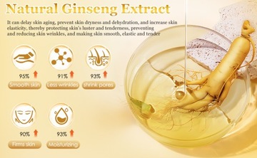 Жидкий экстракт женьшеня, оригинальное сывороточное масло против морщин с экстрактом женьшеня