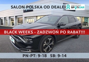 Citroen C5 III 2023 Citroen C5X C5 X 1.6 PHEV 225 Shine Pack EAT8 SalonPL FVat Bogata Wersja O