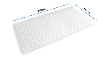 НАМАТРАТС МЕДИЦИНСКИЙ 180х200 АНТИАЛЛЕРГИЧНЫЙ С ЛАСТИКОМ AMW