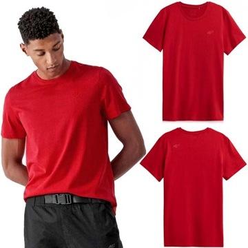 Мужская базовая футболка из хлопка 4F для занятий спортом на каждый день
