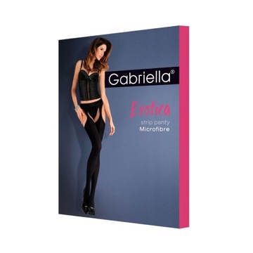 SEKSOWNE RAJSTOPY Z MIKROFIBRY GABRIELLA M/L