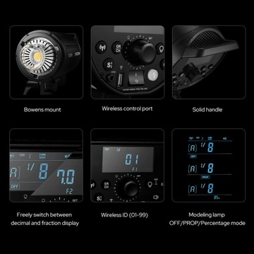 Godox DP800III-V GN126 Студийная лампа 800 Вт