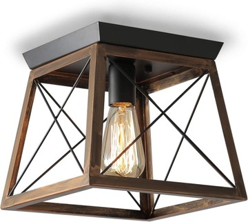 LAMPA SUFITOWA RETRO VINTAGE E27