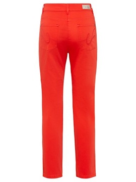 OLSEN Spodnie materiałowe Mona 14000625 Czerwony Slim Fit