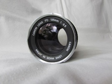 Canon FD 135mm 1:3.5 obiektyw